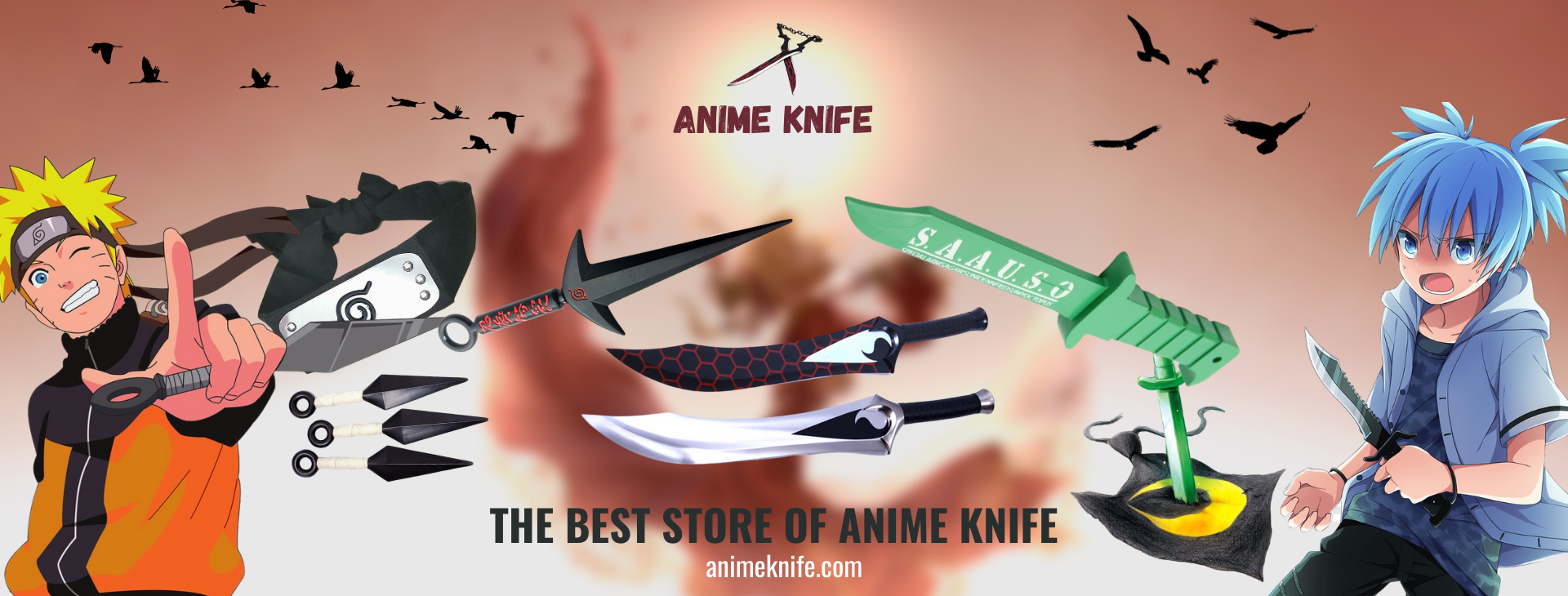 Anime Knife Web Banner - Anime Knife