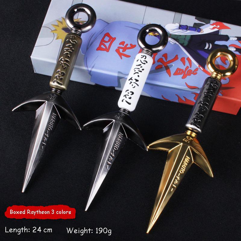 Hokage Ninja 22cm Kunai Plastic Weapon Model Toy Cosplay AL1707